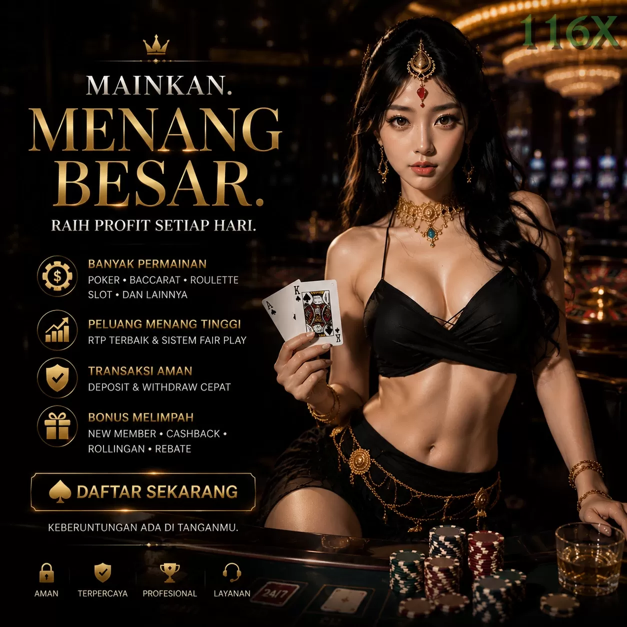 Main 116xcahayatotoq Menang Jackpot Besar